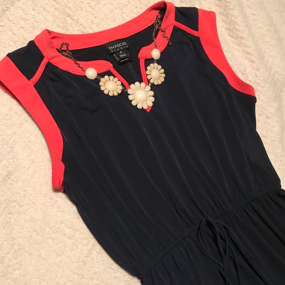 Enfocus Studio sleeveless dress size 4